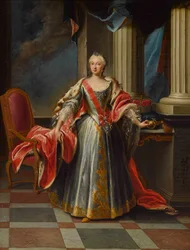Portrait of Maria Anna Sophia of Saxony, Electress of Bavaria
