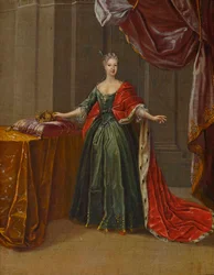 Portrait of Princess Maria Antonia of Bavaria, Electress of Saxony