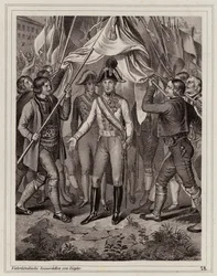 People of Tyrol paying homage to Francis I of Austria