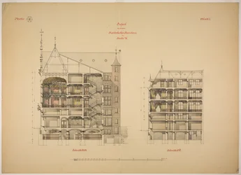 Rathskeller Neubau, Halle (Saale), Saxony-Anhalt, Germany, Two Sections