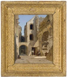 At the Ruins of the Dioclesian Palazzo, Spelato