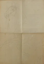 Contour Drawing for "Rüdiger and Angelika"
