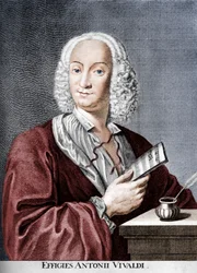 Antonio Vivaldi, Italian Baroque composer, Catholic priest, and virtuoso violinist
