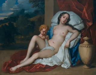 Portrait of a Young Woman and Child as Venus and Cupid