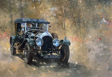 3 Litre Bentley at Cottesbrooke