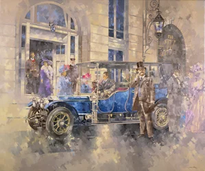 Outside the Ritz