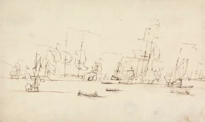 A Squadron at Anchor