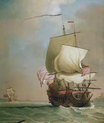 A Commercial Ship of the British East India Company