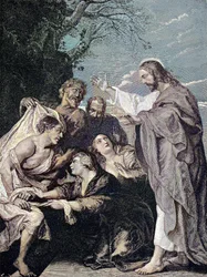 Christ Raising Lazarus