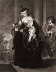 Helena Fourment or Helene Fourment (Portrait)