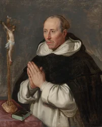 A Monk Praying, Presumably Saint Thomas Aquinas