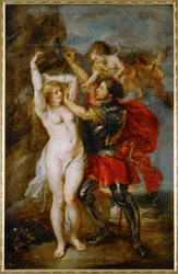 Andromeda liberated by Perseus