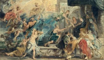 Apotheosis of Henry IV and Proclamation of the Regency of Maria de