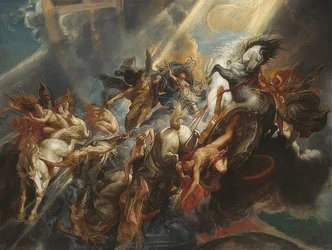 The Fall of Phaethon. Around 1604/05, likely reworked around 1606/08