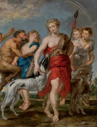 Diana and Her Nymphs on the Hunt