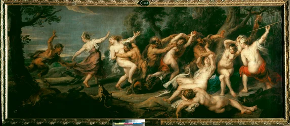 Diana and the Nymphs Surprised by the Fauna