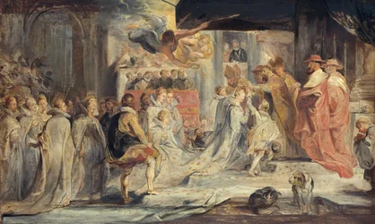 The Coronation of the Queen (Sketch for the Medici Cycle)