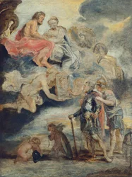 Henry IV Receiving the Portrait of Maria de