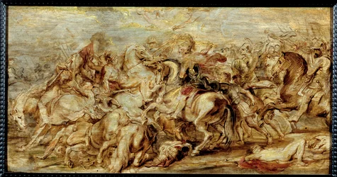 Henry IV at the Battle of Ivry