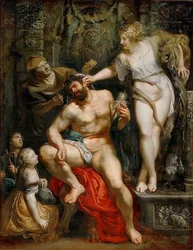 Hercules and Omphale. 1602-05