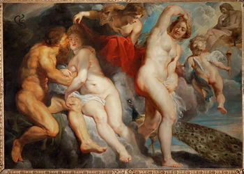 Ixion, King of the Lapiths, Deceived by Juno
