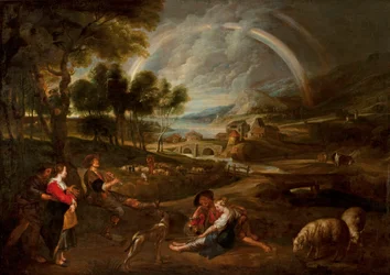 Landscape with a Rainbow