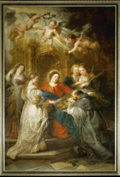 Mary Appears to St. Ildefonso