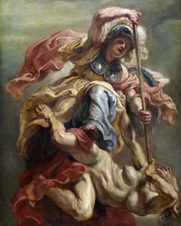 Minerva as Wisdom Conquering Sedition