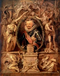 Portrait of Charles Bonaventure de Longueval, Comte de Bucquoy, 1571-1621, 1621
