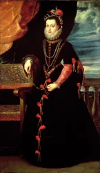 Portrait of Isabelle de Valois, Queen of Spain, wife of Philip II of Spain