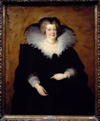 Portrait of Maria De Medici (Marie de Medicis), Queen of France, wife of Henry IV