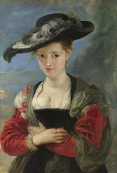Portrait of Susanna Lunden, The Straw Hat, 1622-1625