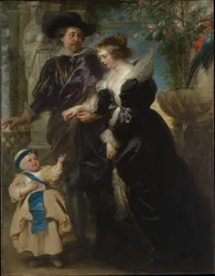 Rubens, Helena Fourment (1614-1673), and Their Son Frans (1633-1678)