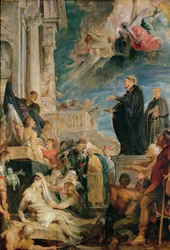 St. Francis Xavier Blessing the Sick