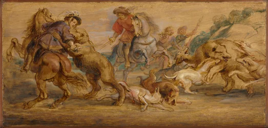 Study for The Bear Hunt for the Alcázar, Madrid