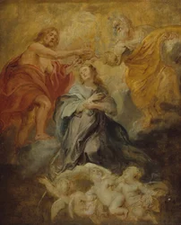 The Coronation of the Virgin, ca. 1632-33.