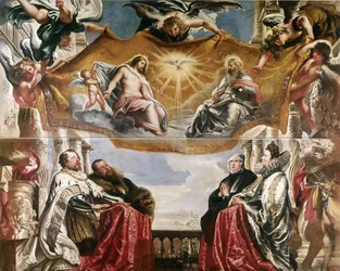 The Gonzaga Family in Adoration of the Holy Trinity