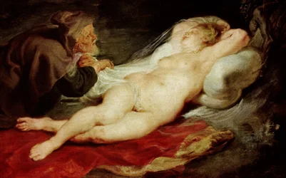 The Hermit and the Sleeping Angelica