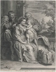 The Holy Family with Saint Anne