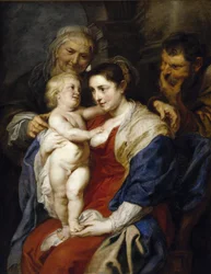 The Holy Family with Saint Anne