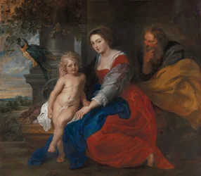 The Holy Family with the Parrot