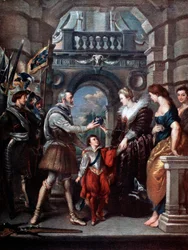 The Medici Cycle: Henri IV leaving for the war in Germany, 20th March 1610