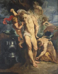 The martyrdom of Saint Sebastian