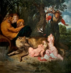 The She-Wolf Suckles Romulus and Remus