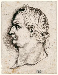 Titus, from Ten Drawings of Eight of the First Twelve Caesars