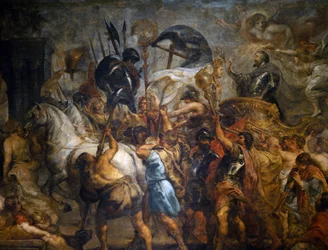 Triumphal Entry of Henri IV in Paris (March 22)