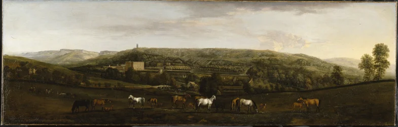 A view of Chatsworth from the south-west