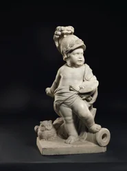 Putto Representing Learning and the Arts