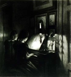 The Girls at the Piano