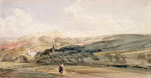 A Landscape with Figures at Malvern